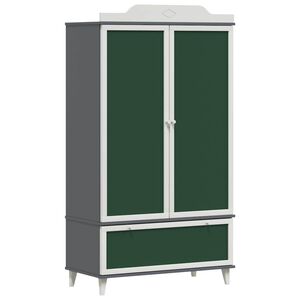 vidaXL Rangement cr&eacute;atif pour enfants ROROS Gris et blanc