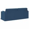 vidaXL Canap&eacute; Bleu Dimensions globales: 198 x 78 x 80 cm (l x P x H)