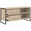 vidaXL Meuble TV Sonoma 100 x 36 x 49,5 cm Bois d'ing&eacute;nierie