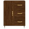 vidaXL Buffet ch&ecirc;ne marron 69,5x34x90 cm bois d'ing&eacute;nierie