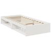 vidaXL Lit de jour sans matelas blanc 80x200 cm bois de pin massif