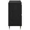 vidaXL Armoire de rangement 2 pcs Ch&ecirc;ne noir 60 x 35 x 70 cm