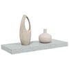 vidaXL &Eacute;tag&egrave;re murale flottante gris b&eacute;ton 60x23,5x3,8 cm MDF