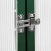 vidaXL Serre avec cadre de base vert 169x169x195 cm aluminium