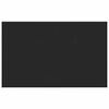 vidaXL Appui de fen&ecirc;tre Noir avec grain de bois 60 x 50 x 4,5 cm PVC
