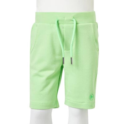 Short pour enfants vert néon 92