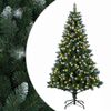 vidaXL Sapin de No&euml;l artificiel 120 cm 150 LED Blanc chaud