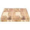 vidaXL &Eacute;tag&egrave;res flottantes 3 pcs 100x30x4 cm acacia massif non trait&eacute;