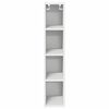 vidaXL Armoire suspendue Blanc 20 x 29,5 x 100 cm Bois d'ing&eacute;nierie