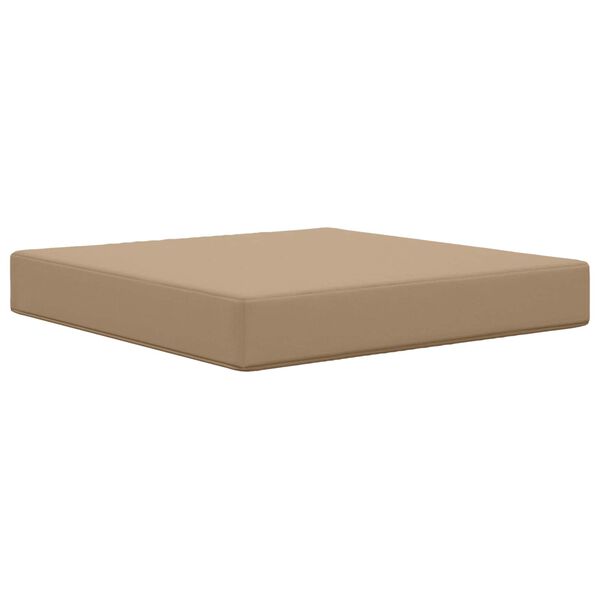 vidaXL Coussin de canap&eacute; d'ext&eacute;rieur 2 pcs Taupe Polyester