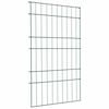 vidaXL Ensemble de cl&ocirc;ture de jardin 8 pcs Vert 50 x 80 cm Acier