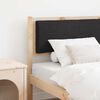 vidaXL Tête de lit Autre Marron 90 cm Bois massif en pin