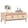 vidaXL Table basse 100x50x40 cm Bois massif de pin