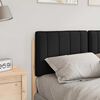 vidaXL T&ecirc;te de lit capitonn&eacute;e Marron et Noir 120 cm Pin massif