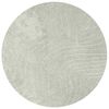 vidaXL Tapis de surface Rond PALMERAS Vert &Oslash; 120 CM Polyester