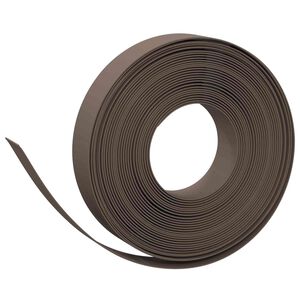 vidaXL Bordures 25 m 10 cm PE Marron