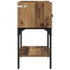 vidaXL Table de chevet Bois ancien 40 x 29 x 60 cm Bois d'ing&eacute;nierie
