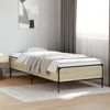vidaXL Cadre de lit sans matelas ch&ecirc;ne sonoma 90x190 cm
