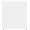 vidaXL Coffre de rangement Blanc 84x42x46 cm Bois d'ing&eacute;nierie