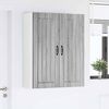 vidaXL Armoire de cuisine Gris Sonoma 80 x 31 x 100 cm