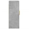 vidaXL Armoires murales 2 pcs gris b&eacute;ton bois d'ing&eacute;nierie
