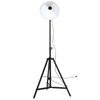 vidaXL Lampadaire 25 W rouge délavé 61x61x90/150 cm E27