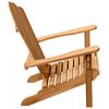 vidaXL Chaises Adirondack de jardin 2 pcs Marron 77 x 78 x 95 cm