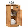 vidaXL Armoire de salle de bain avec tiroir VIGO Marron et Marron Miel