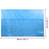 vidaXL Couverture de piscine Bleu 488 x 244 cm PE