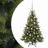 vidaXL Sapin de No&euml;l artificiel avec boules 120 cm 150 LED Blanc chaud