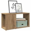 vidaXL Meuble TV ch&ecirc;ne artisanal 60x24x32 cm bois d'ing&eacute;nierie