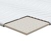 vidaXL Coussins de Matelas Blanc 70 x 200 cm Latex