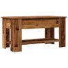 vidaXL Table basse vieux bois 101x49x52 cm bois d'ing&eacute;nierie