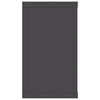 vidaXL &Eacute;tag&egrave;res cube murales 4 pcs Gris 80x15x26,5cm bois d'ing&eacute;nierie