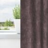 vidaXL Rideaux en velours 2 pcs Marron 140 x 140 cm Velours