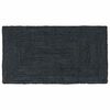 vidaXL Tapis de surface Rectangulaire Gris fonc&eacute; 60 x 110 cm Jute