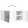 vidaXL Armoire de cuisine avec &eacute;tag&egrave;re Gris Sonoma 30 x 31 x 40 cm