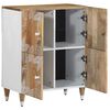 vidaXL Buffet 60x33,5x75 cm bois de manguier massif