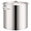 vidaXL Ensemble de 2 casseroles à bouillon 50/25 L Inox