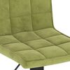 vidaXL Tabourets de bar lot de 2 vert clair velours