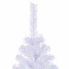 vidaXL Sapin de No&euml;l artificiel avec 300 LED Blanc 240 cm PVC et Acier