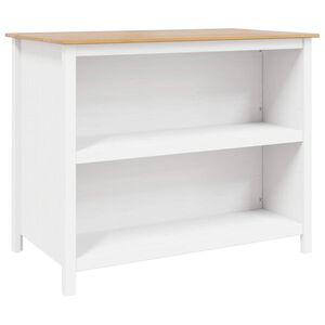 vidaXL &Icirc;lots de Cuisine HILL Blanc 112 x 66 x 90 cm Pin massif