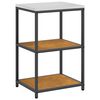 vidaXL &Eacute;tag&egrave;re de Cuisine HATTEM Rouill&eacute; 60 x 50 x 92 cm Acier