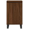 vidaXL Buffets 2 pcs ch&ecirc;ne marron 40x35x70 cm bois d'ing&eacute;nierie