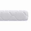 vidaXL Matelas Blanc 60 x 120 cm Tissu jacquard