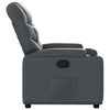 vidaXL Fauteuil inclinable en similicuir gris
