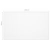 vidaXL Protecteur de table mat 160x90 cm 1,6 mm PVC