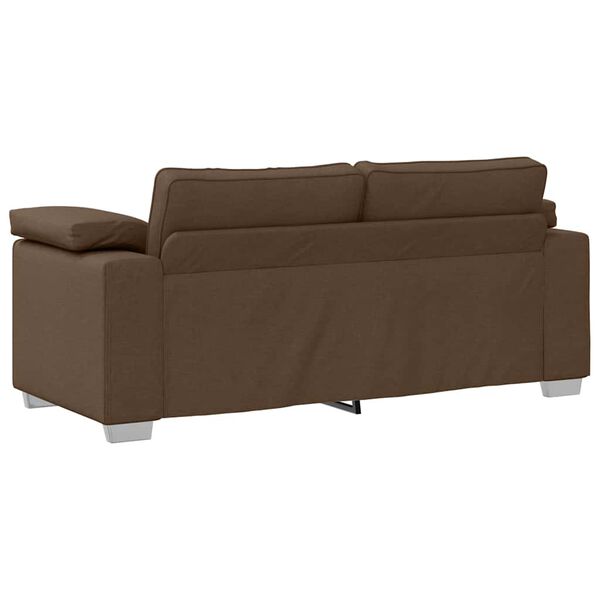 vidaXL Canap&eacute; Marron 180 x 77 x 82 cm tissu