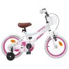 vidaXL V&eacute;lo pour Enfants 12 Pouces pour les enfants de 2 &agrave; 4 ans Blanc