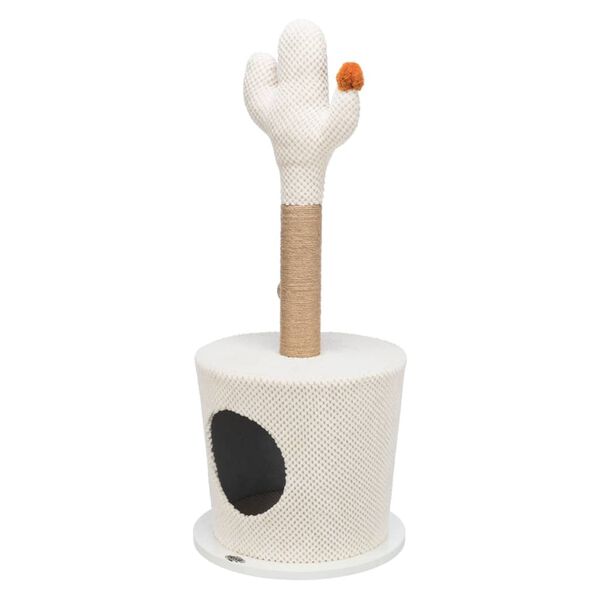 TRIXIE Nid agr&eacute;able pour chat avec cactus 36x84 cm Cr&egrave;me